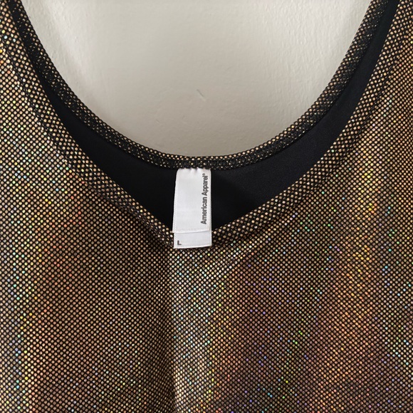 Vintage American Apparel Gold Dress - Picture 5 of 9